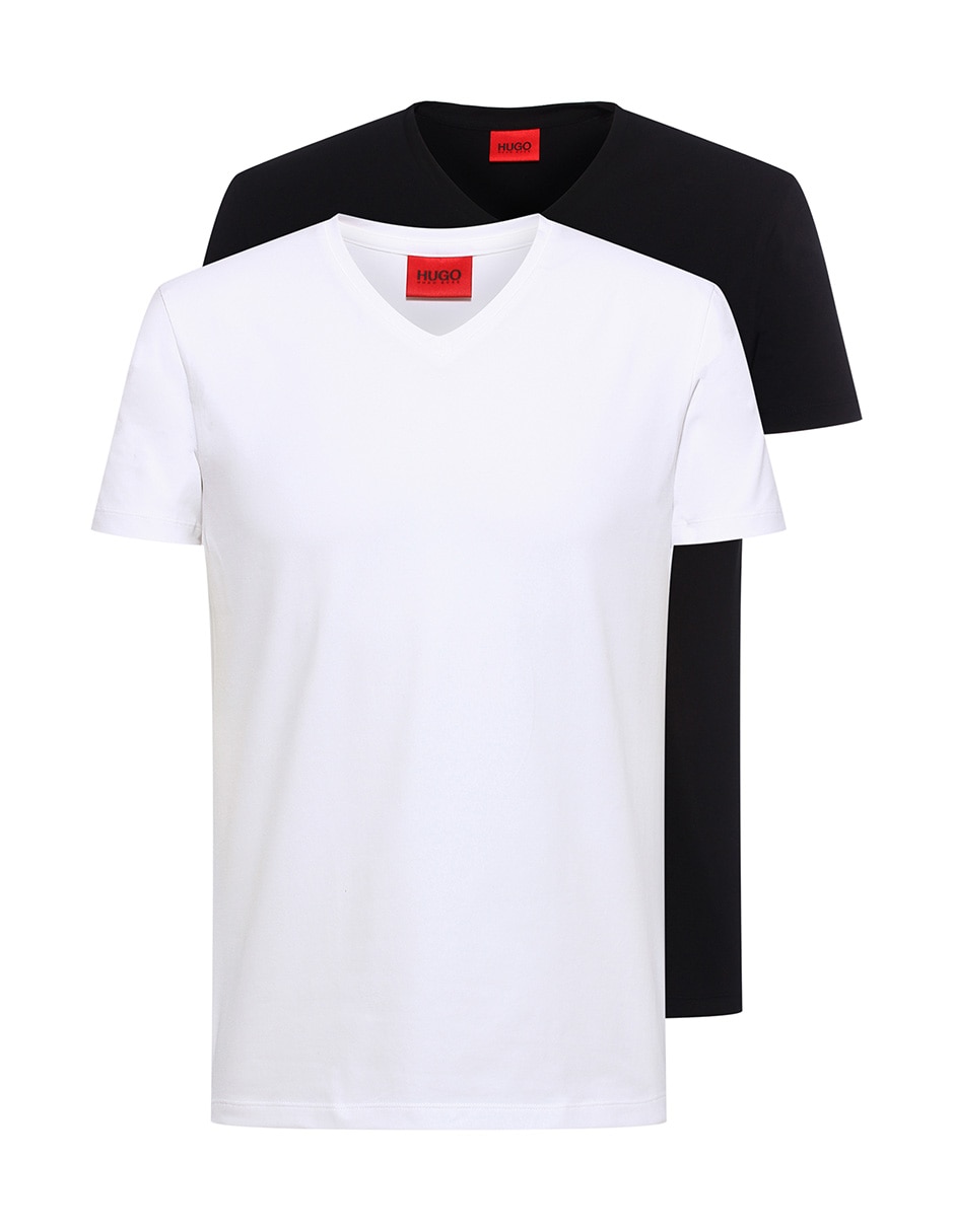 Playera cuello V para hombre 6