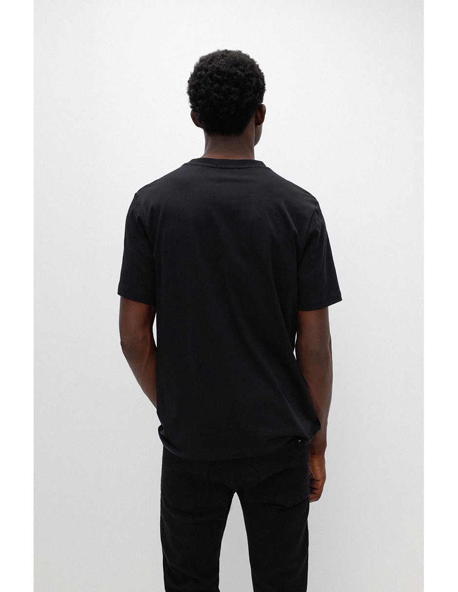 Playera cuello redondo para hombre 2