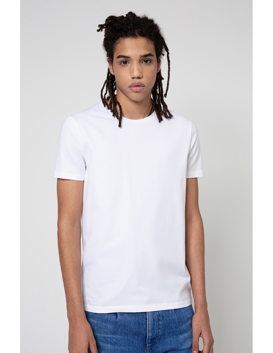 Playera cuello redondo para hombre 4