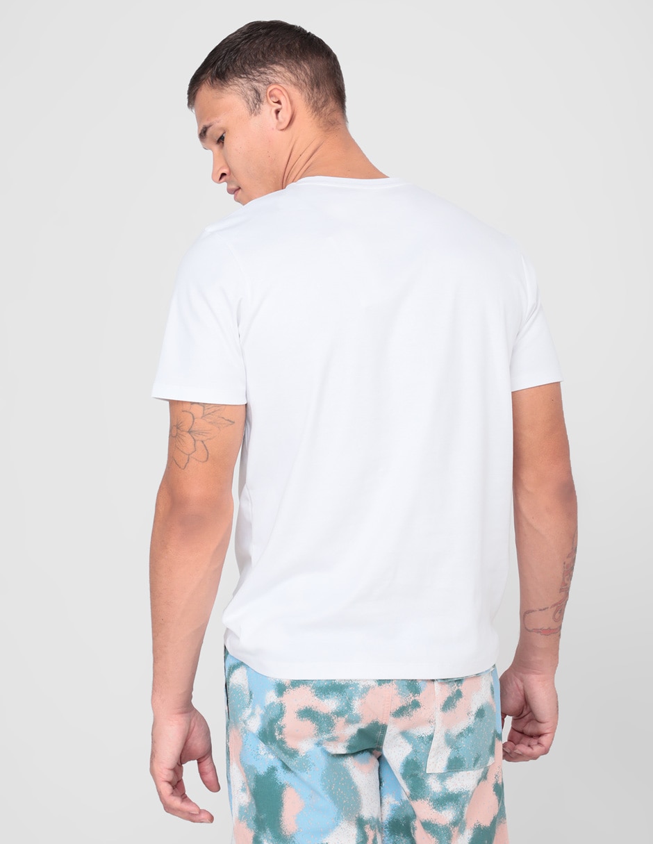 Playera cuello redondo para hombre 2
