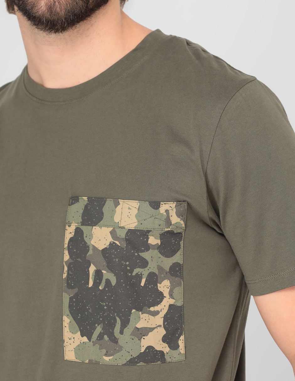 Playera cuello redondo para hombre 4