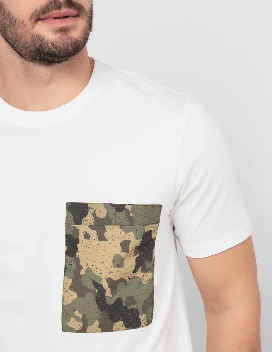Playera cuello redondo para hombre 4