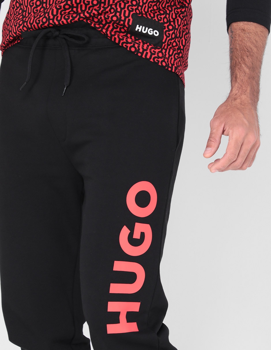 Pants regular con jareta para hombre 4
