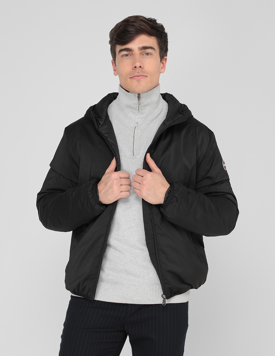 Chamarra casual con capucha para hombre Chamarra casual con capucha para hombre