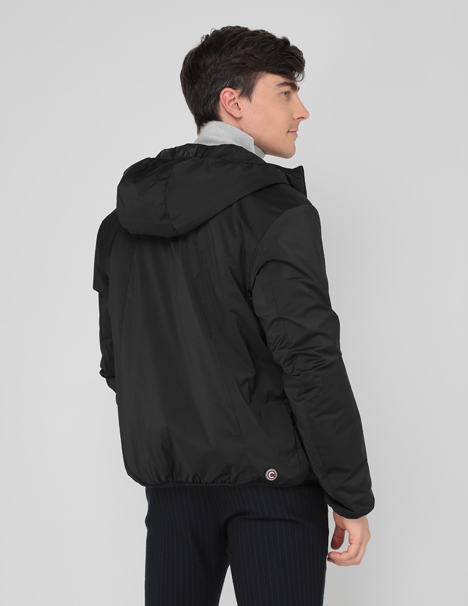 Chamarra casual con capucha para hombre 2