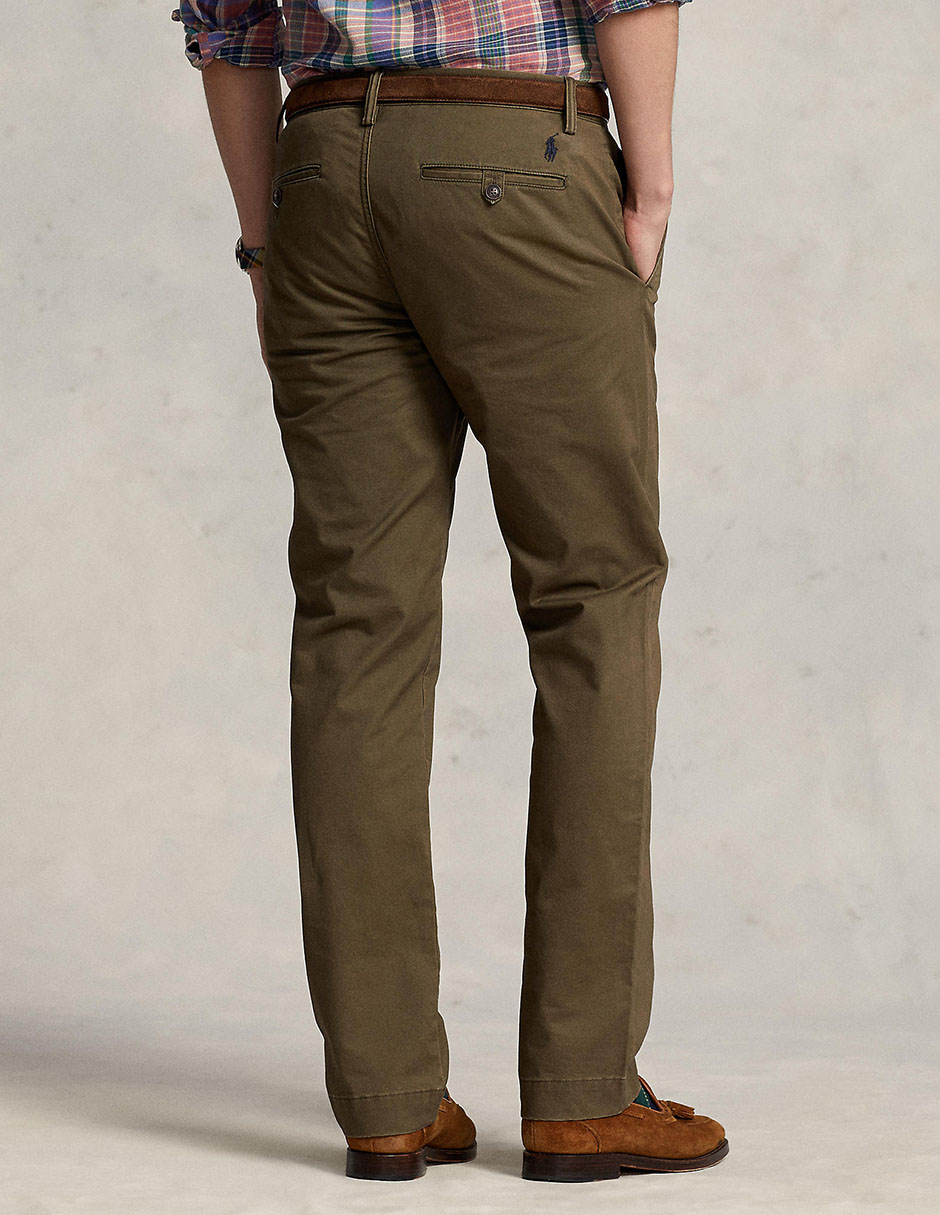 Pantalón recto de algodón para hombre 2