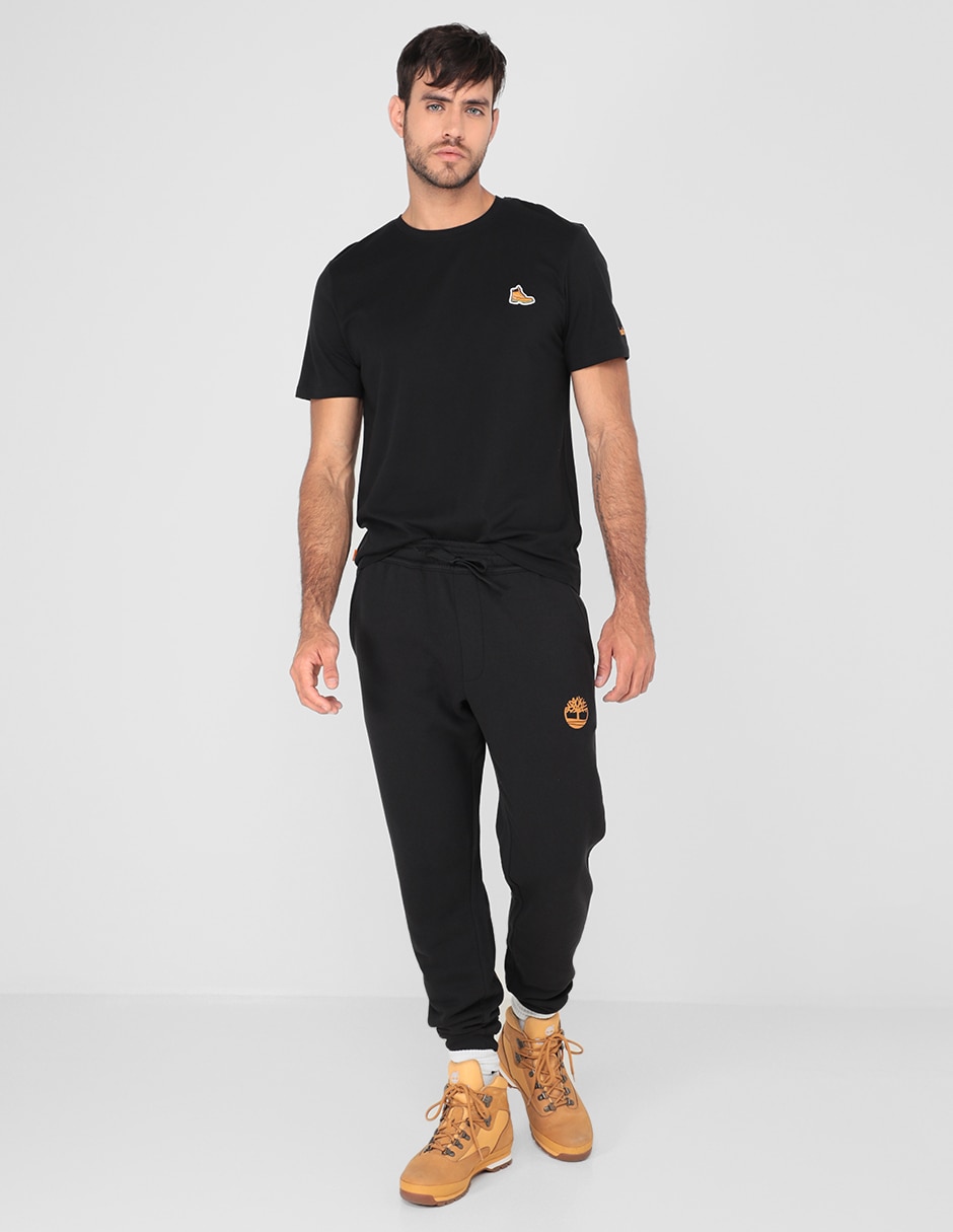 Pants regular con elástico para hombre 3