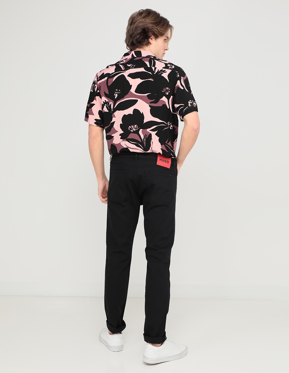 Jeans slim lavado obscuro para hombre 2