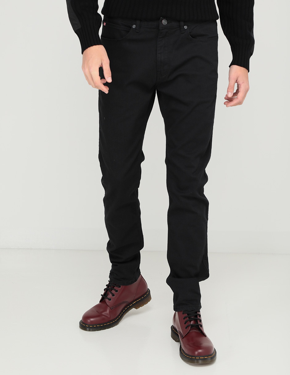 Jeans slim lavado obscuro para hombre Jeans slim lavado obscuro para hombre