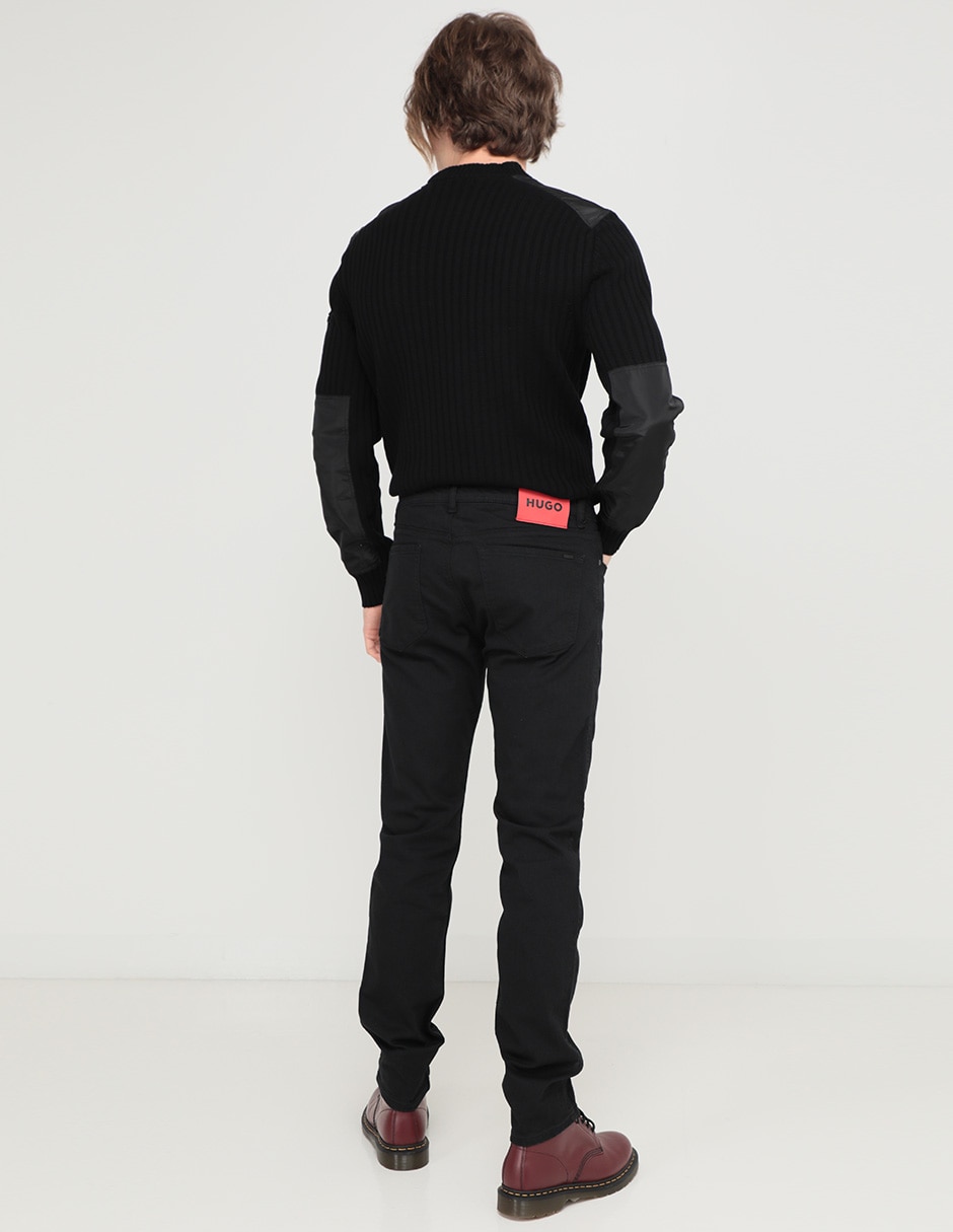 Jeans slim lavado obscuro para hombre 2
