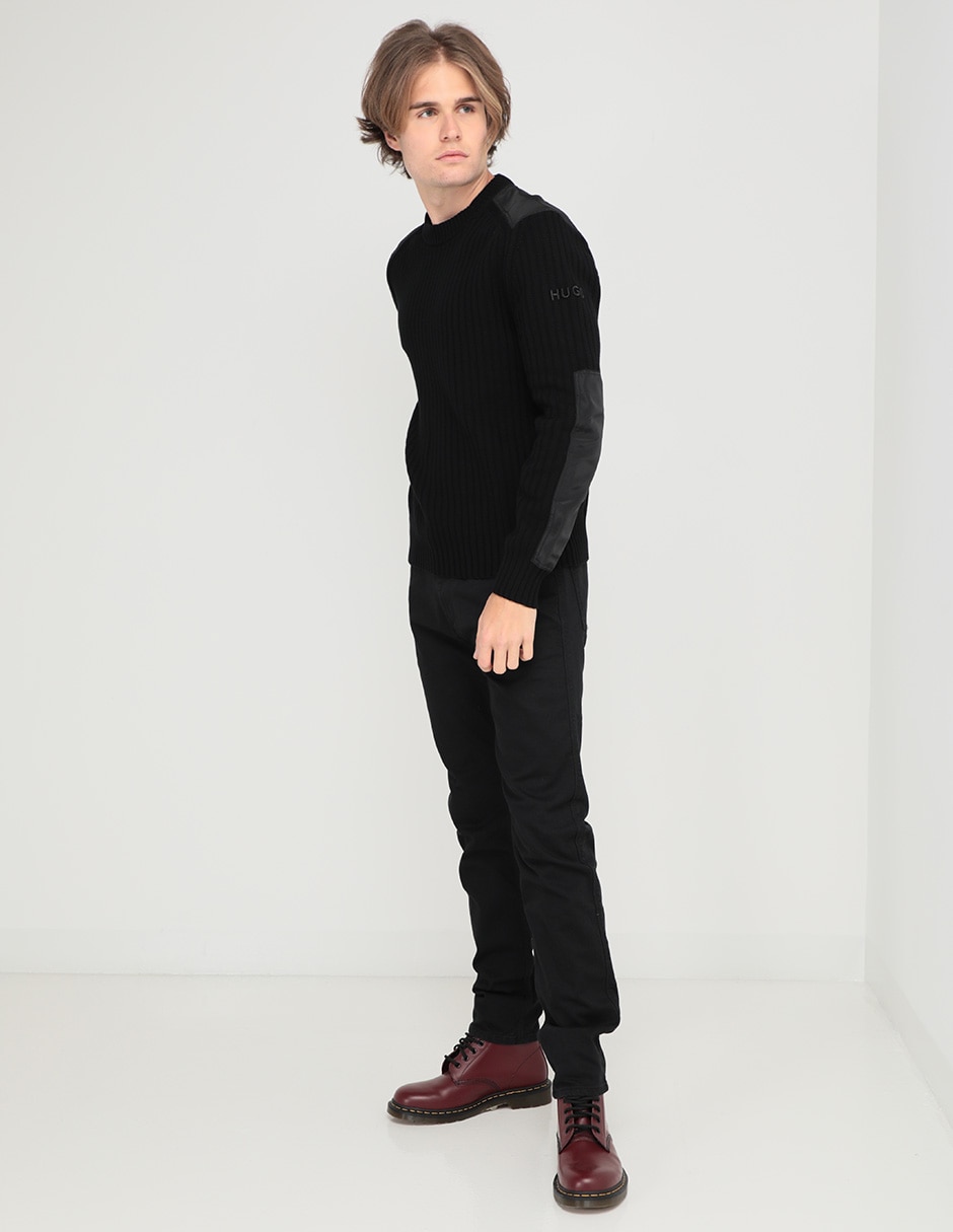 Jeans slim lavado obscuro para hombre 3