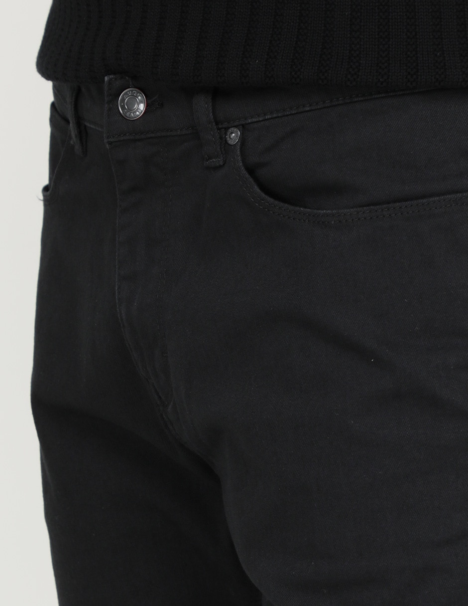 Jeans slim lavado obscuro para hombre 4