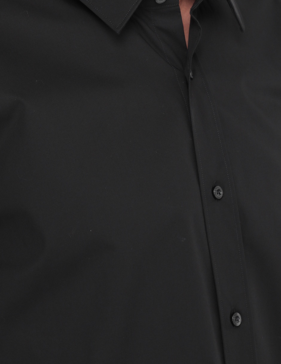 Camisa casual de algodón manga larga para hombre 4