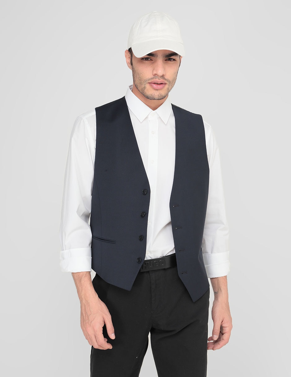 Chaleco con bolsillos para hombre