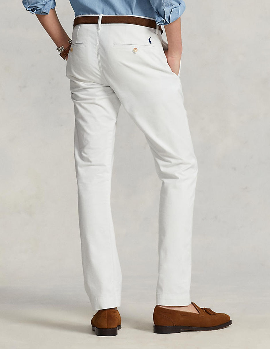 Pantalón casual recto Polo Ralph Lauren de algodón para hombre 2
