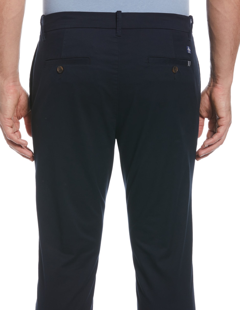 Pantalón chino slim de algodón para hombre 4