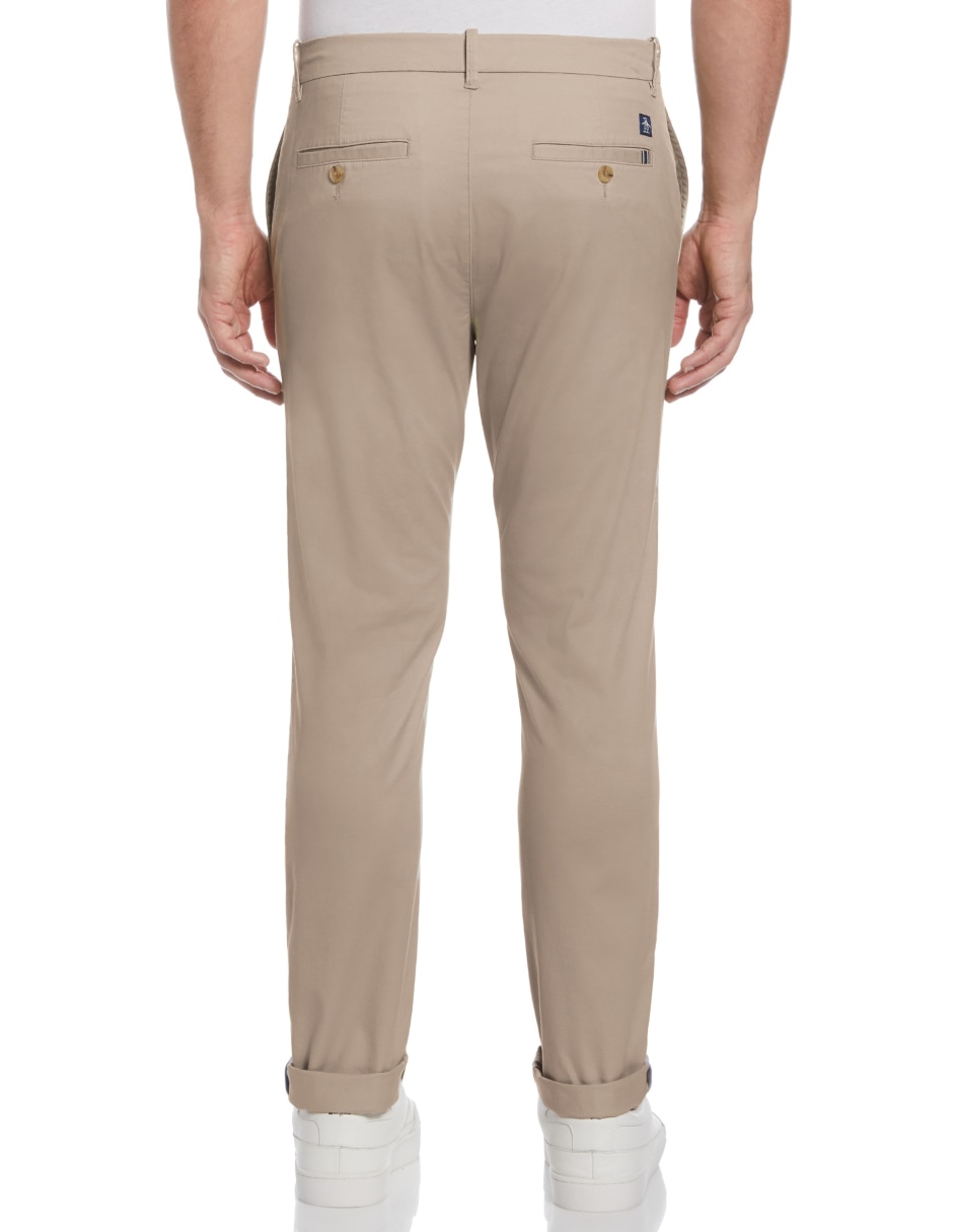 Pantalón chino slim de algodón para hombre 2
