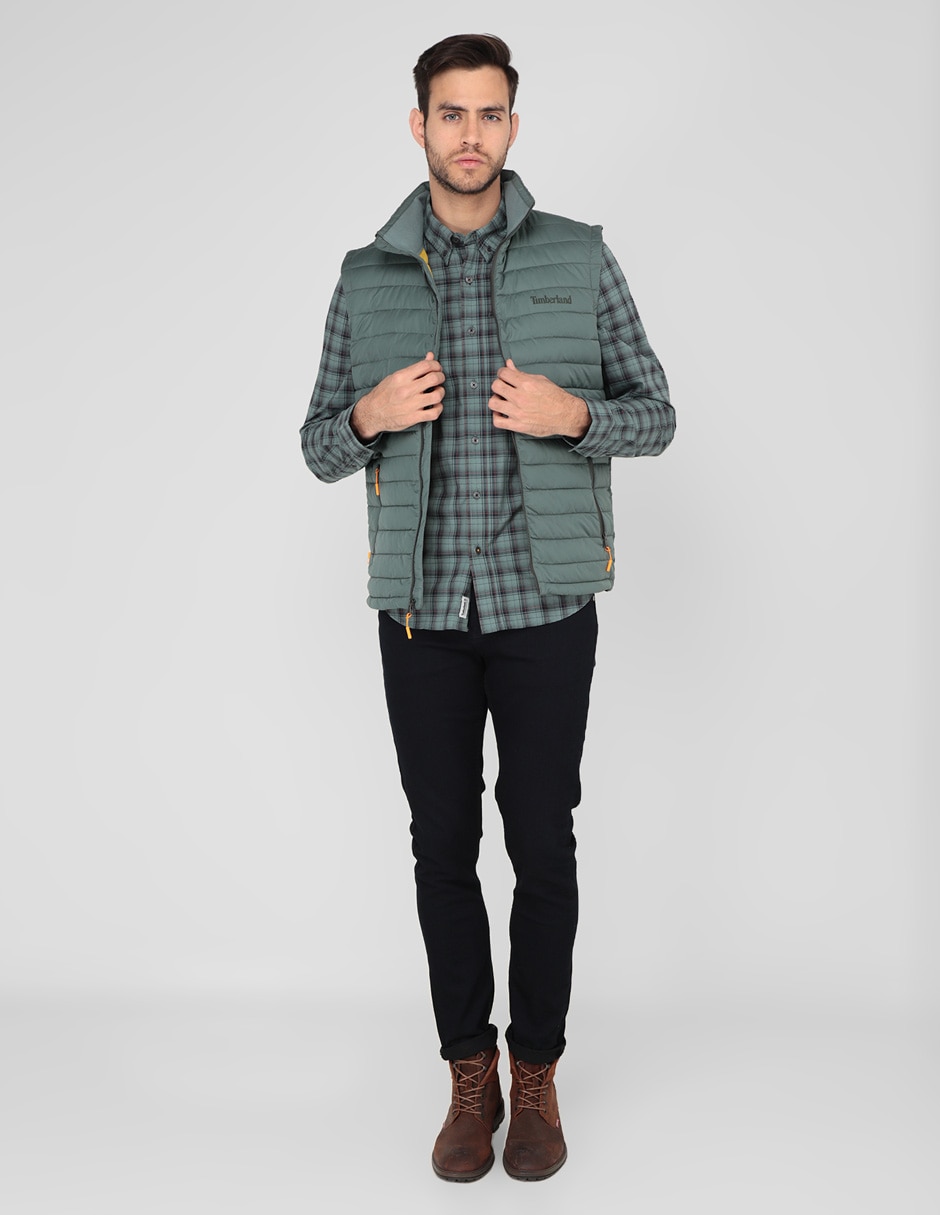 Chaleco impermeable con bolsillos para hombre 3