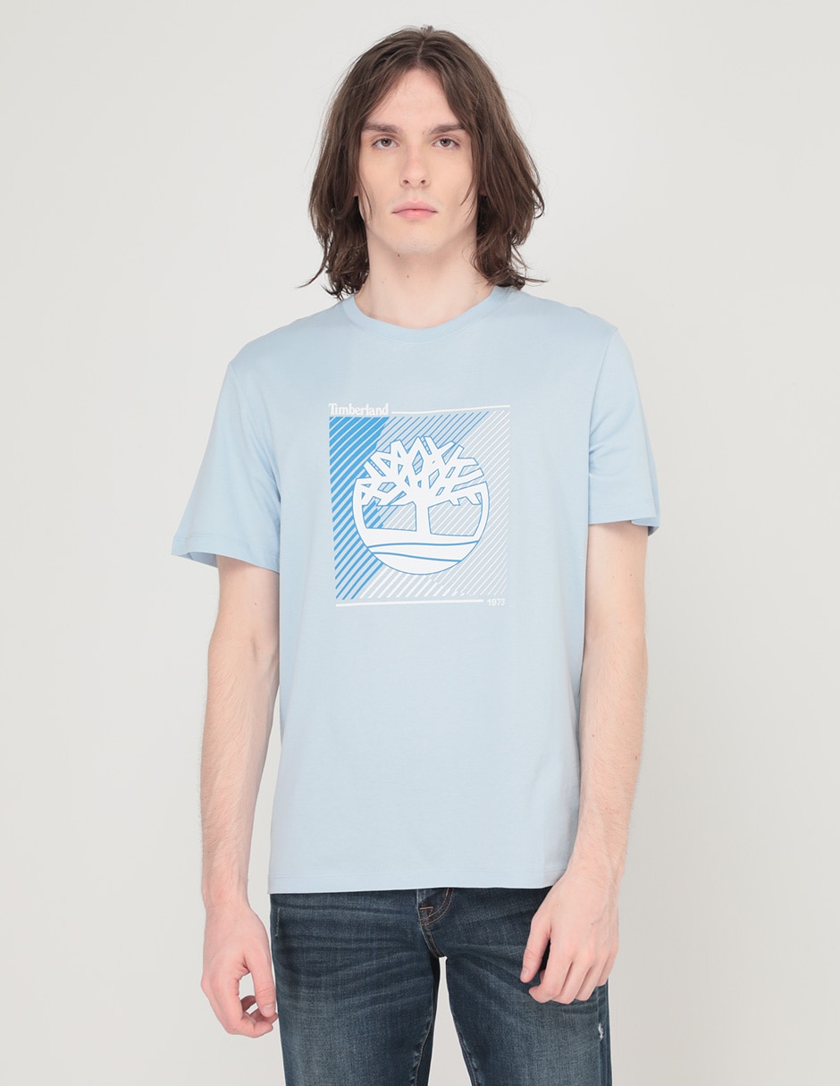 Playera cuello redondo para hombre