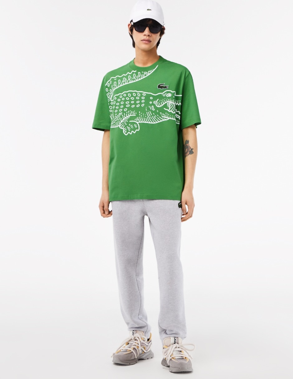 Playera Lacoste Core Collection cuello redondo para hombre Liverpool