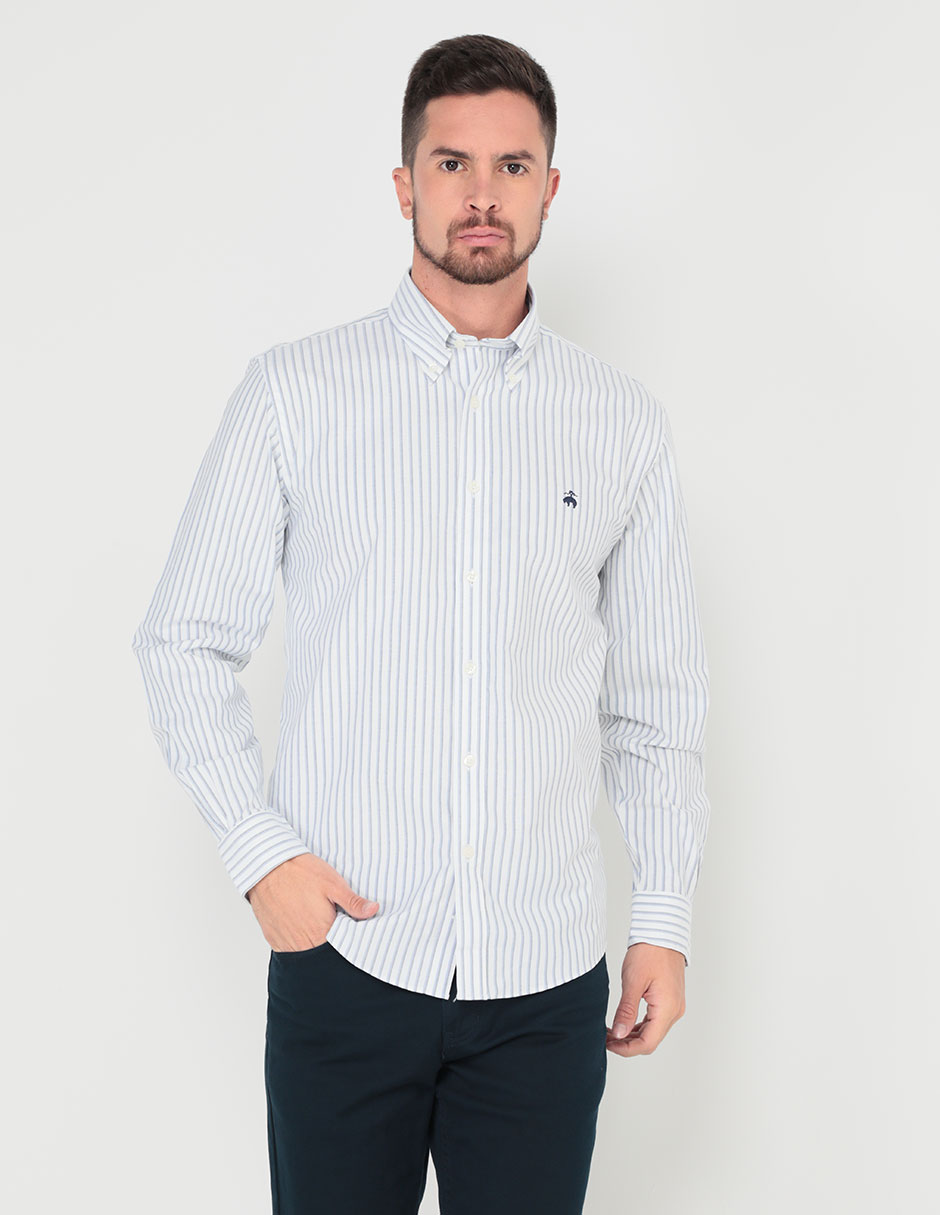  Brooks Brothers Regent Fit camisa de manga larga