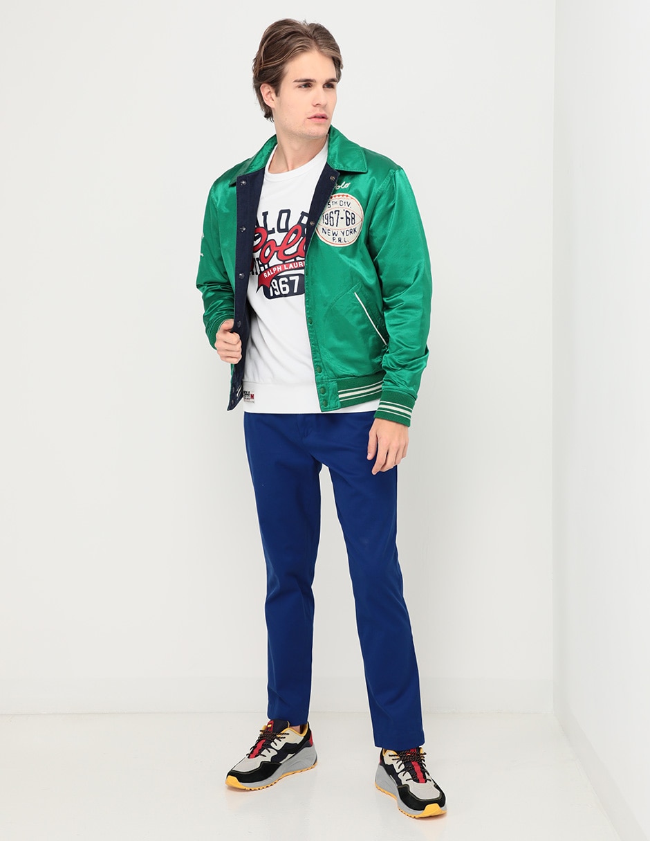 Chamarra casual de algodón reversible para hombre 3