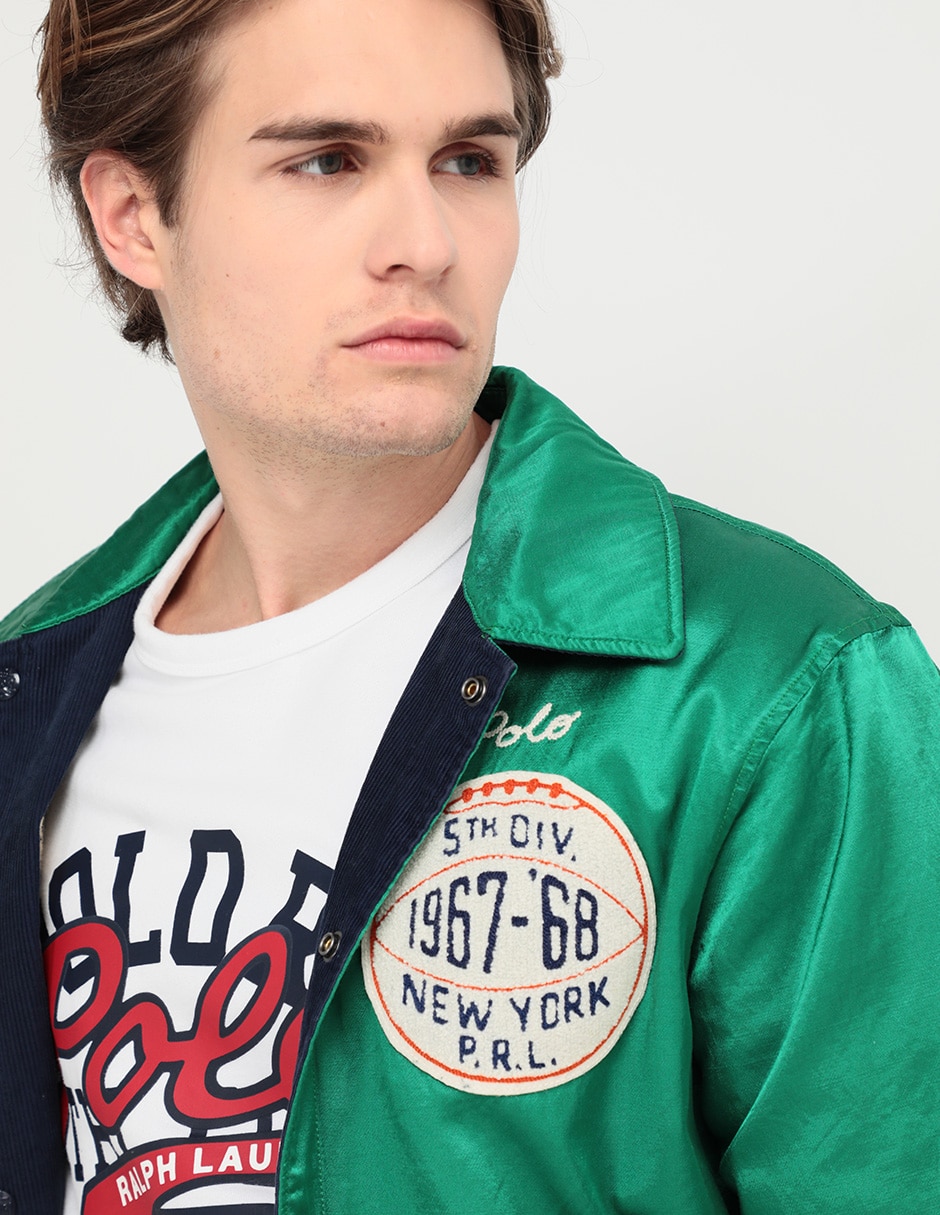 Chamarra casual de algodón reversible para hombre 4