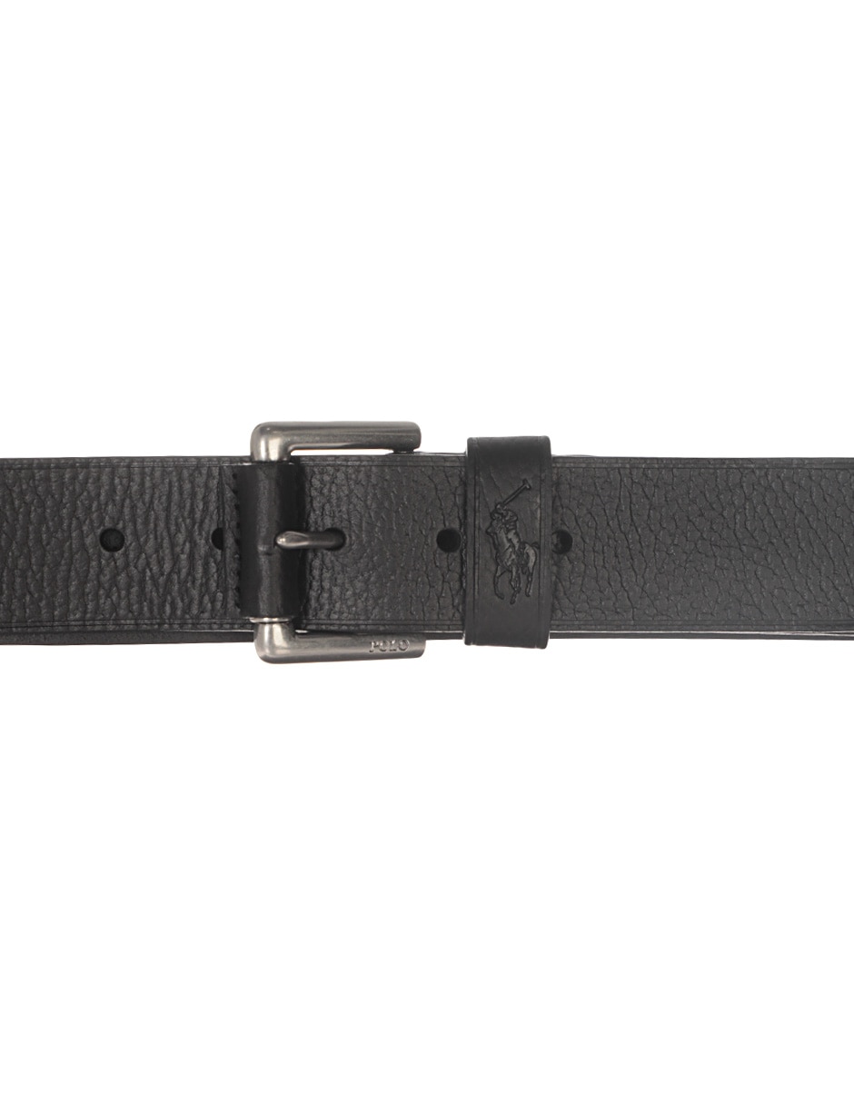 CINTURON POLO RL 405898669, 38, NEGRO