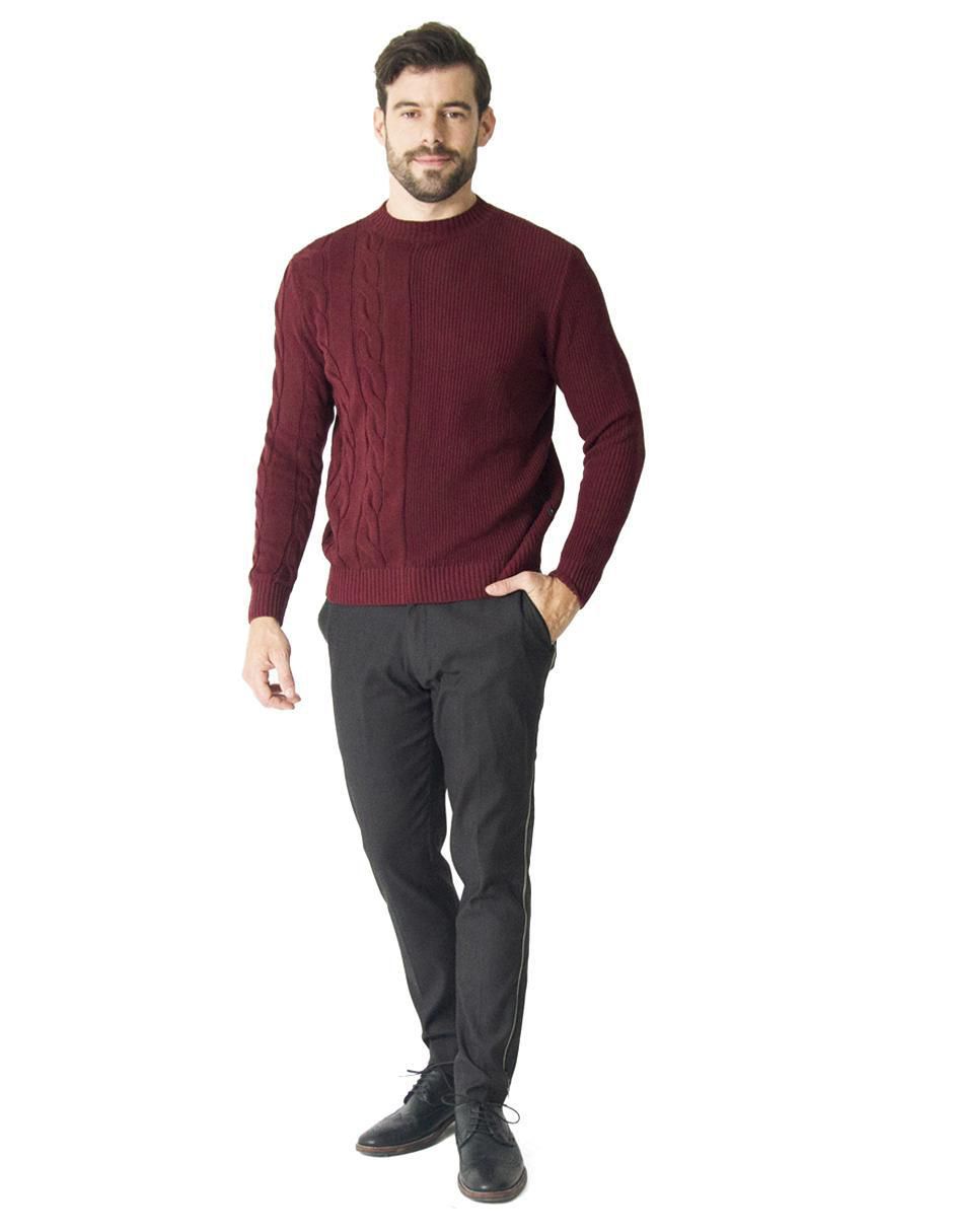 Suéter cuello redondo para hombre 3
