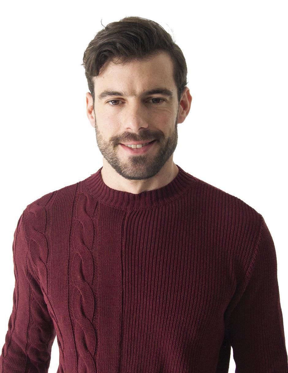 Suéter cuello redondo para hombre 5