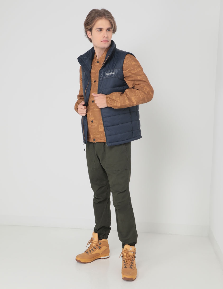 Chaleco impermeable con bolsillos para hombre 3