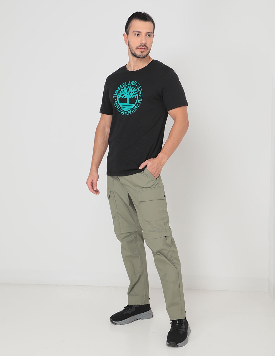 Pants regular con jareta para hombre 3