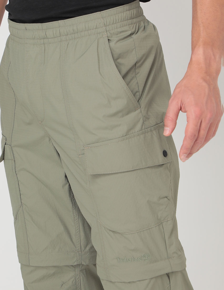 Pants regular con jareta para hombre 4