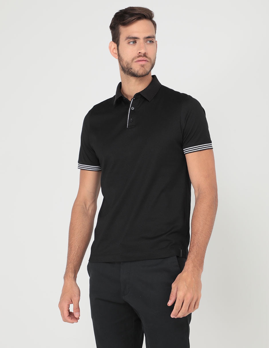 Camisa Perry Ellis Negra Playera Perry Ellis Hombre Playeras Polo