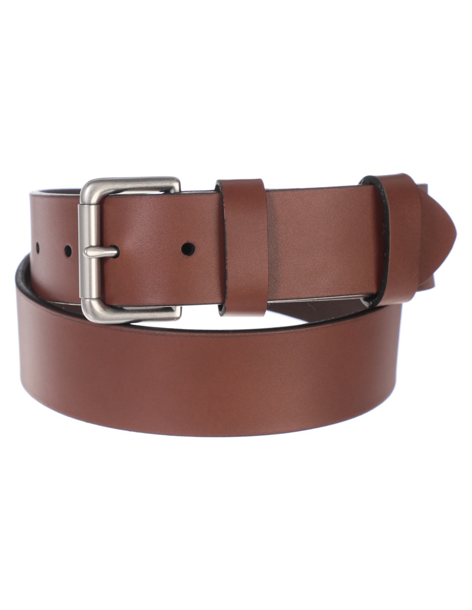 Cinturón de piel para hombre