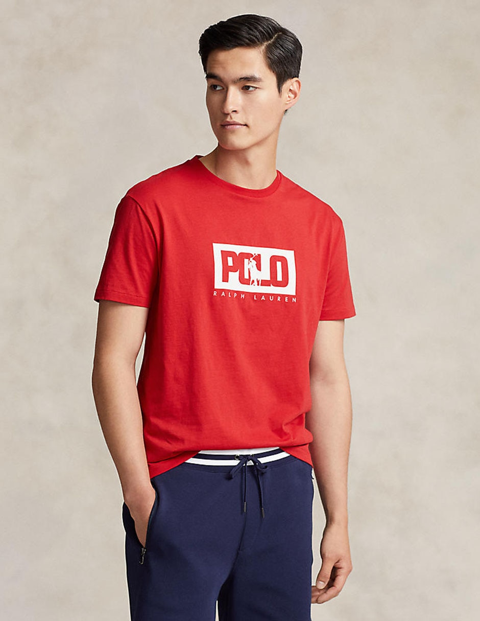 Playera Polo Ralph Lauren cuello redondo para hombre