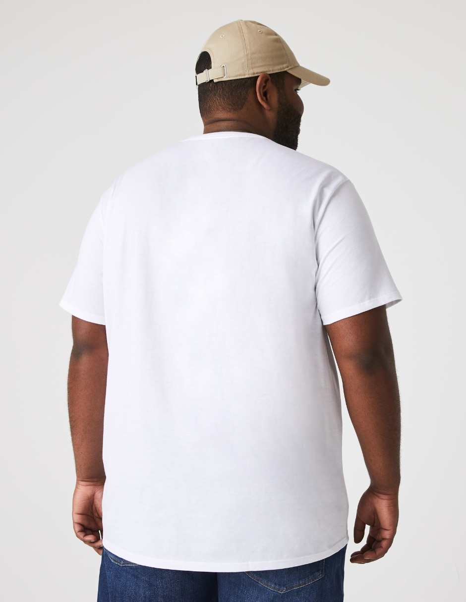 Playera Core essentials cuello redondo para hombre 6