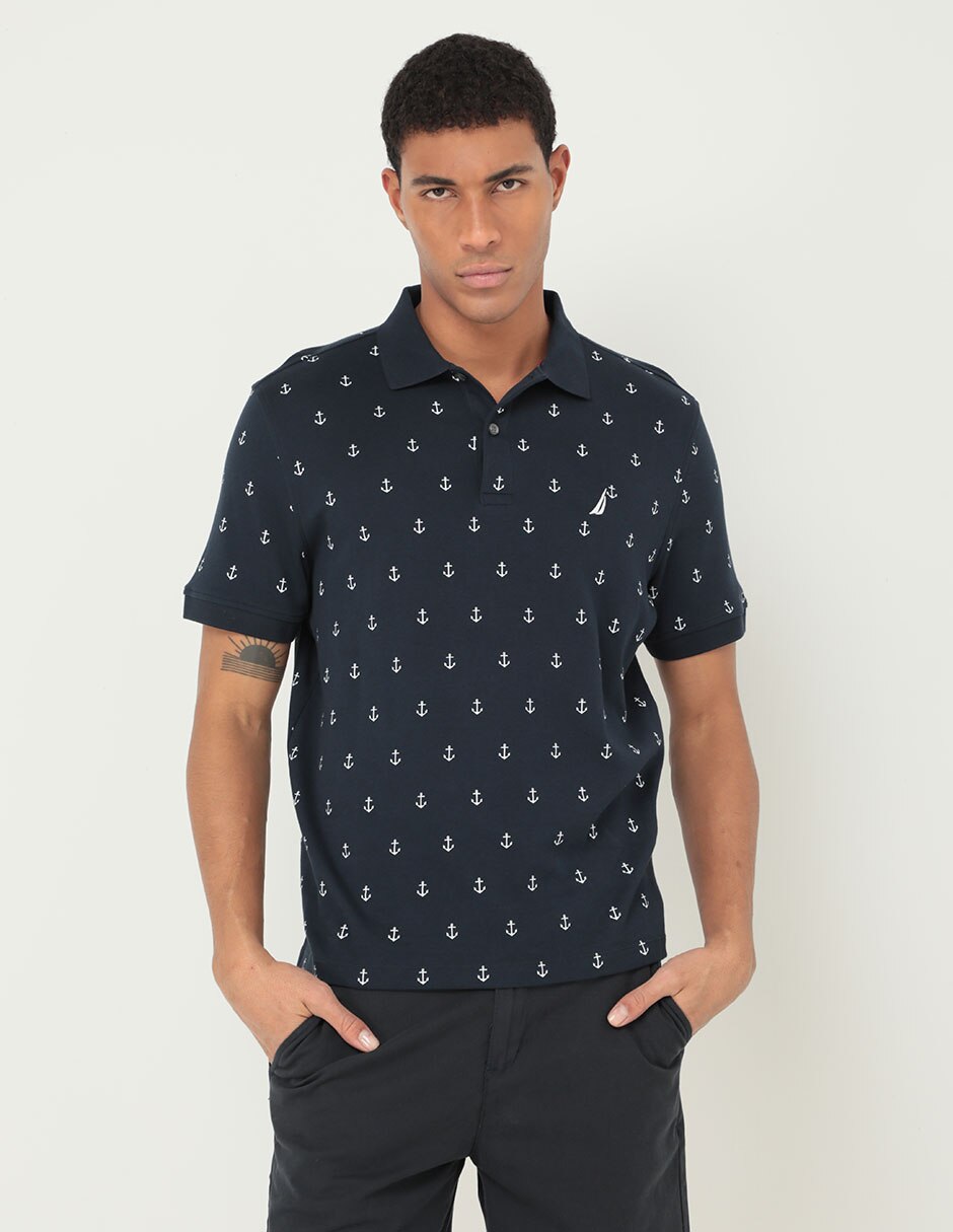 Playera tipo polo Nautica para hombre