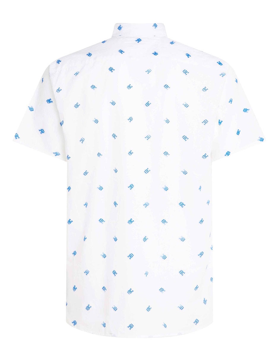 Camisa casual de algodón manga corta para hombre 4