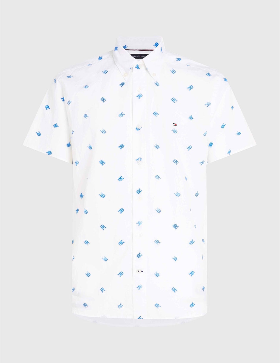 Camisa casual de algodón manga corta para hombre 5