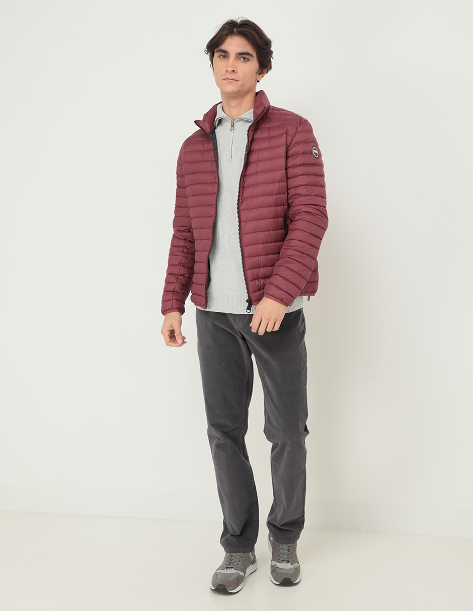 Chamarra casual capitonada para hombre 3