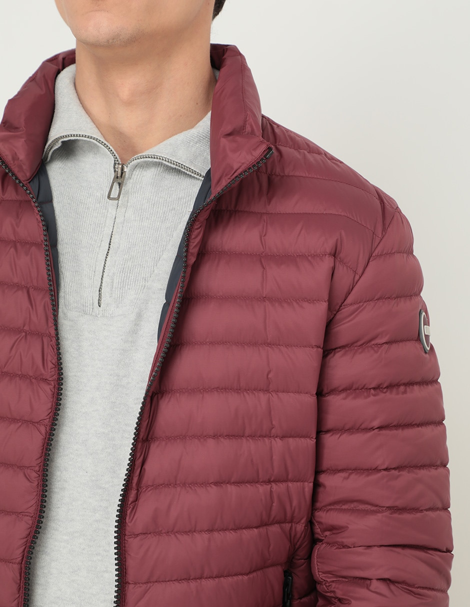 Chamarra casual capitonada para hombre 4