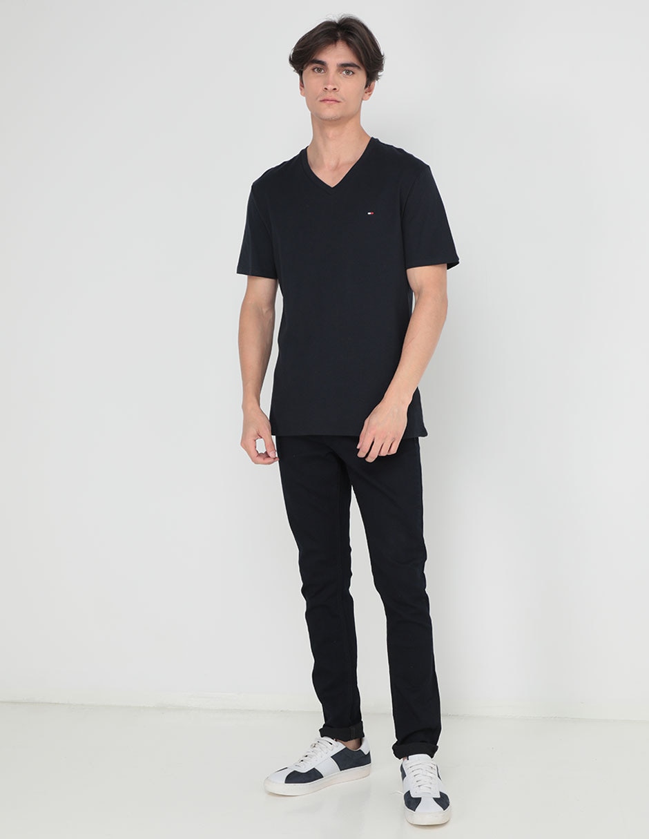 Playera cuello V para hombre 3