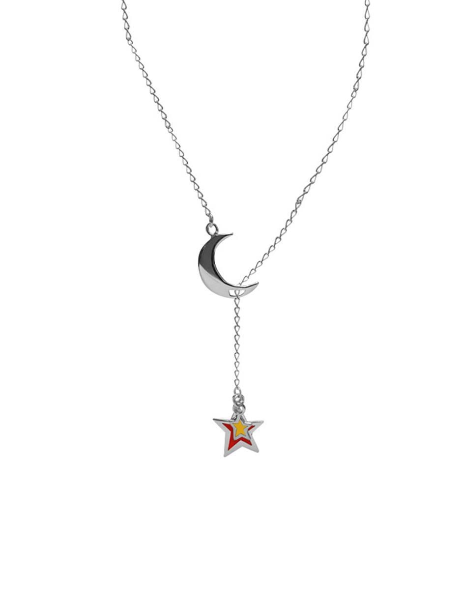 Collar de estrella de plata P 925