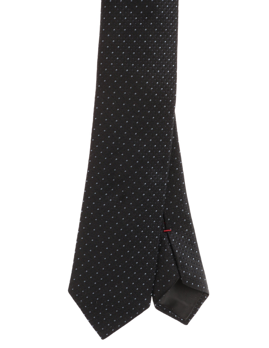 Corbata HUGO slim seda negra