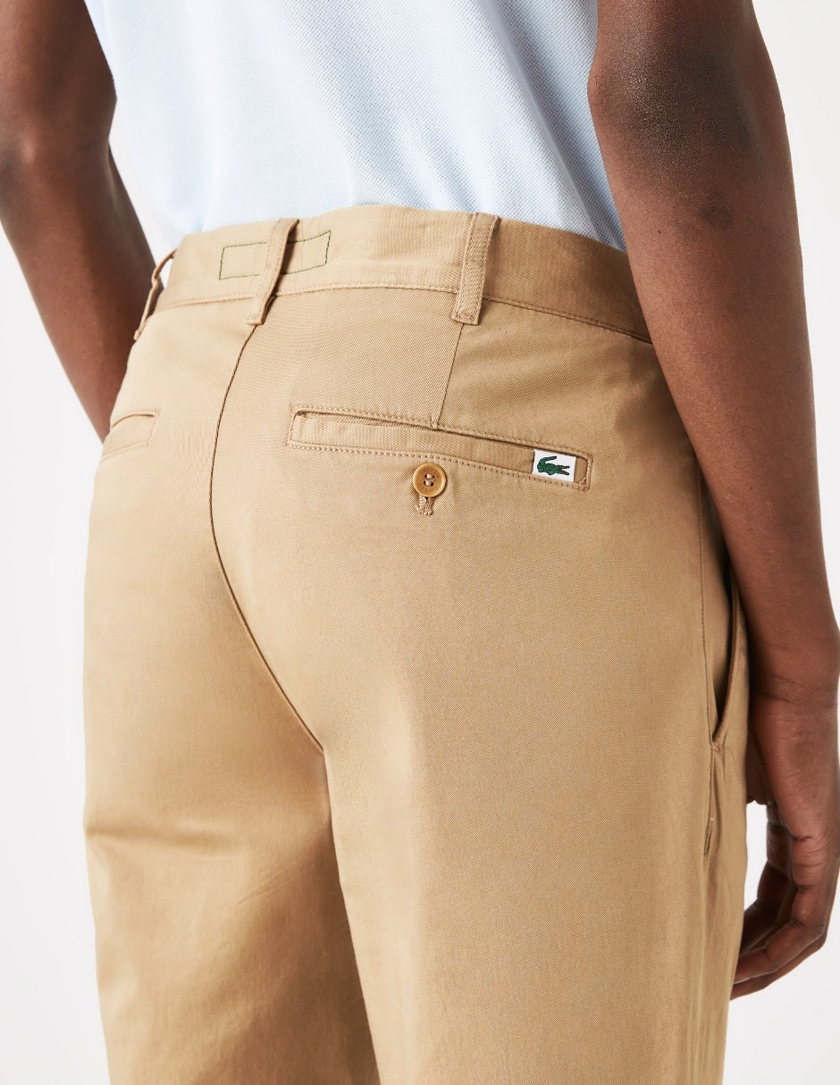 Pantalón slim de algodón para hombre 4