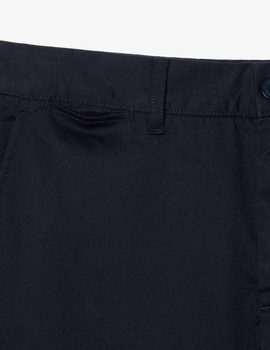 Pantalón slim de algodón para hombre 4