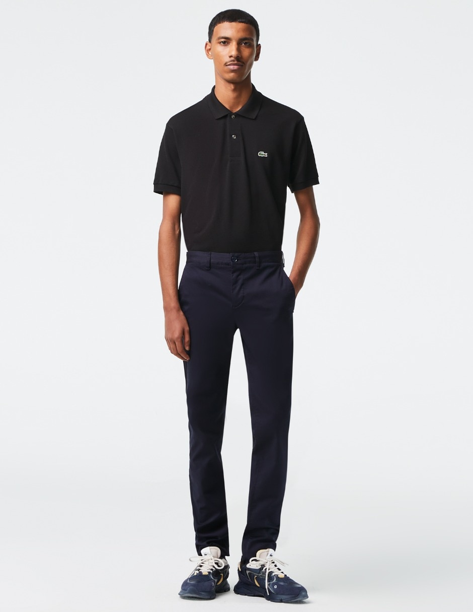 Pantalón slim de algodón para hombre 9