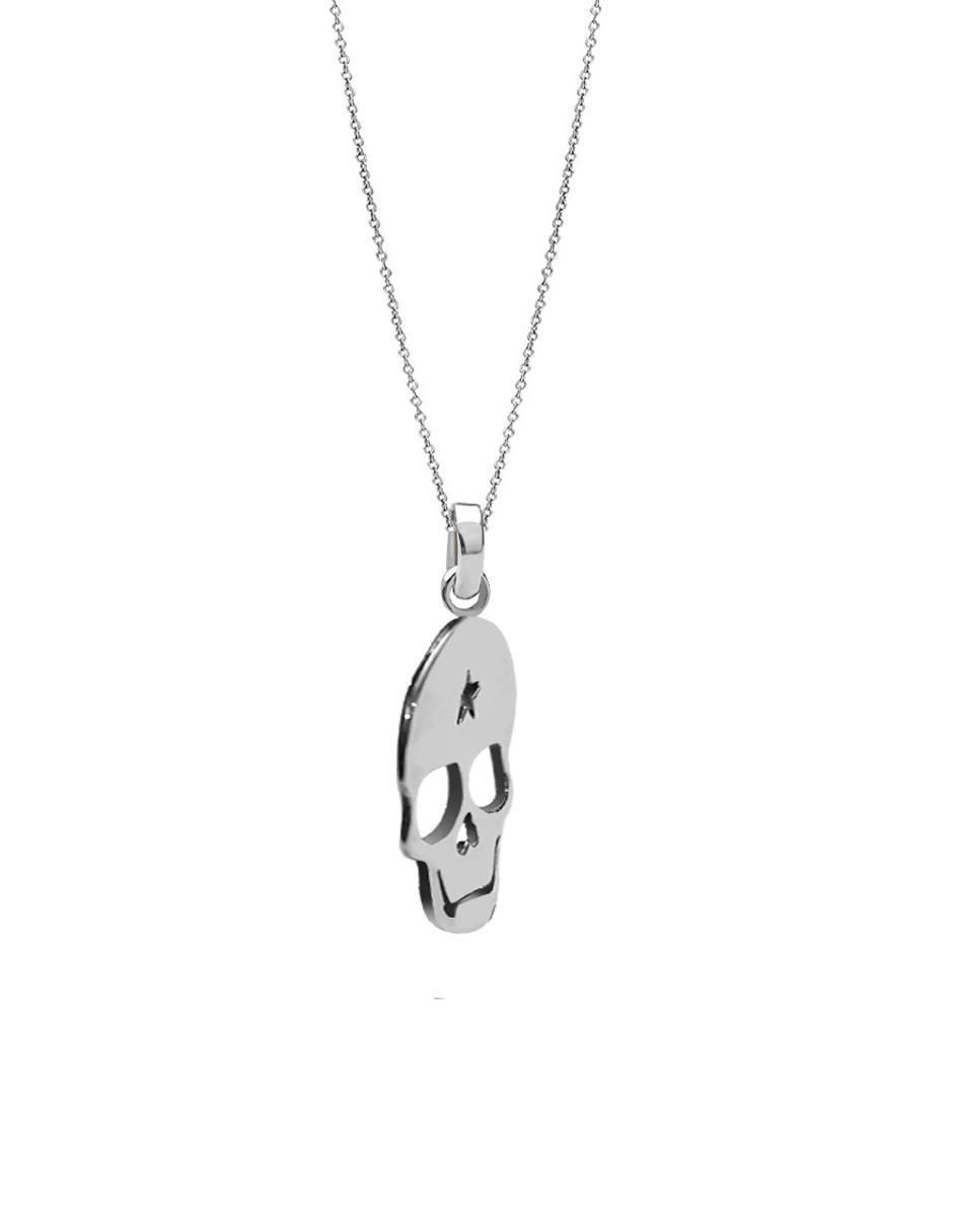 Collar de calavera de plata P 925 3