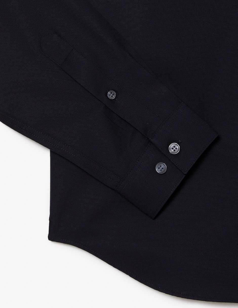 Camisa casual de manga larga para hombre 4